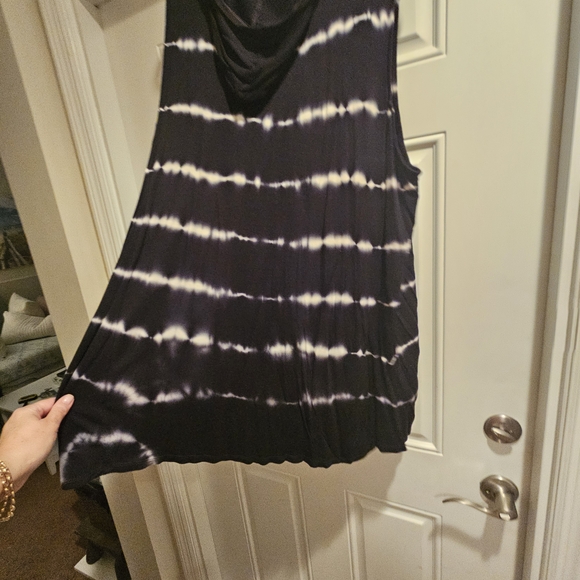 Cable & Gauge 3X Black and White Zip-Up Hoodie - Picture 4 of 6